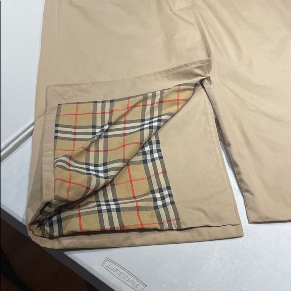 Burberry size 12L Classic Beige Mid-length Camden Heritage Car Coat - Picture 12 of 14